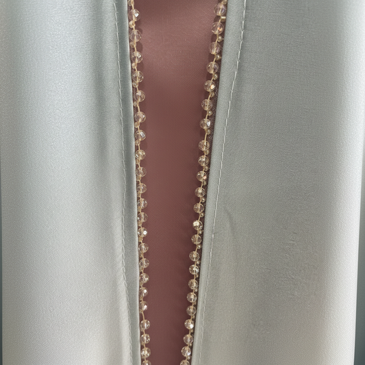 Front Crystal Beading Close-Up