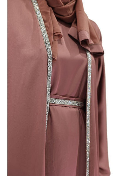 Lace Elegance Abaya