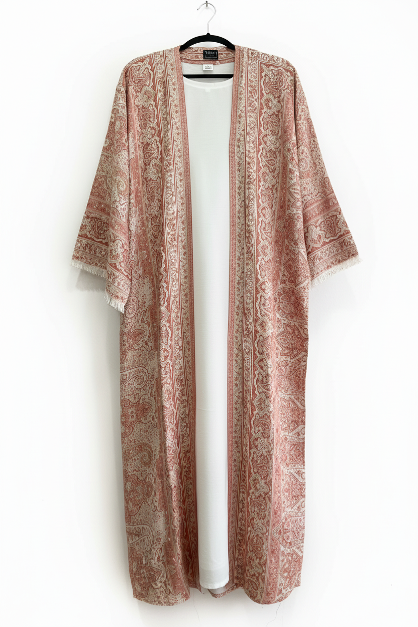 Pashmina Abaya With Stones