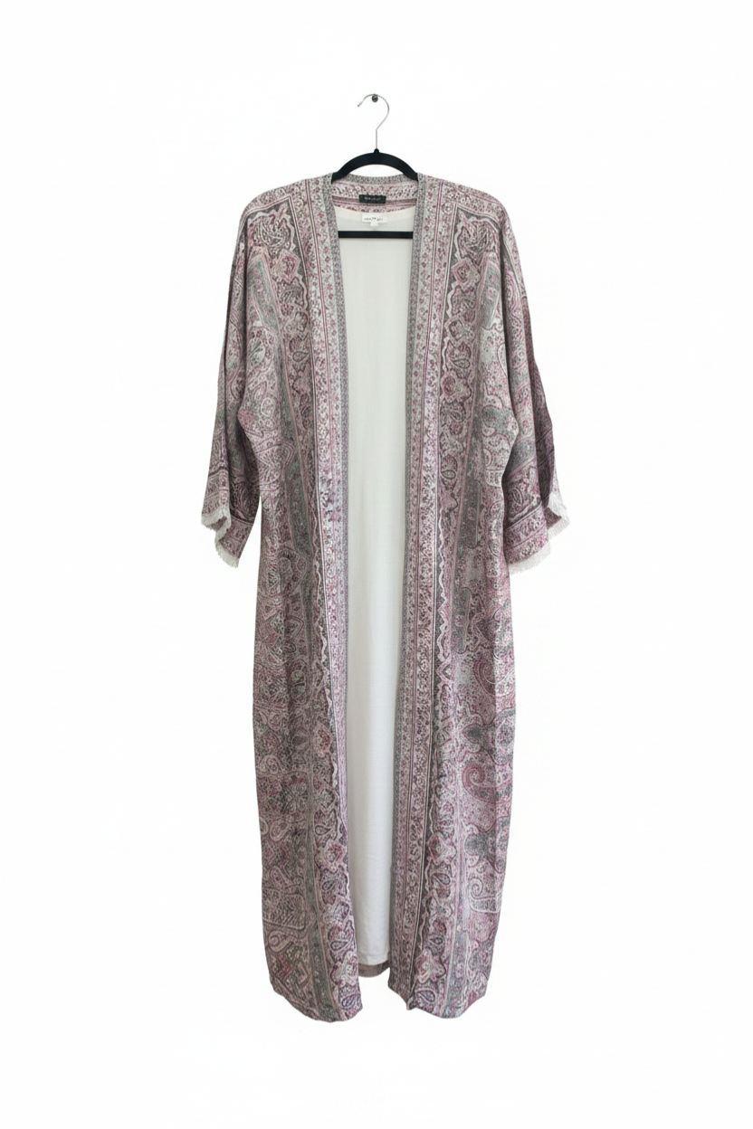 Pashmina Abaya With Stones