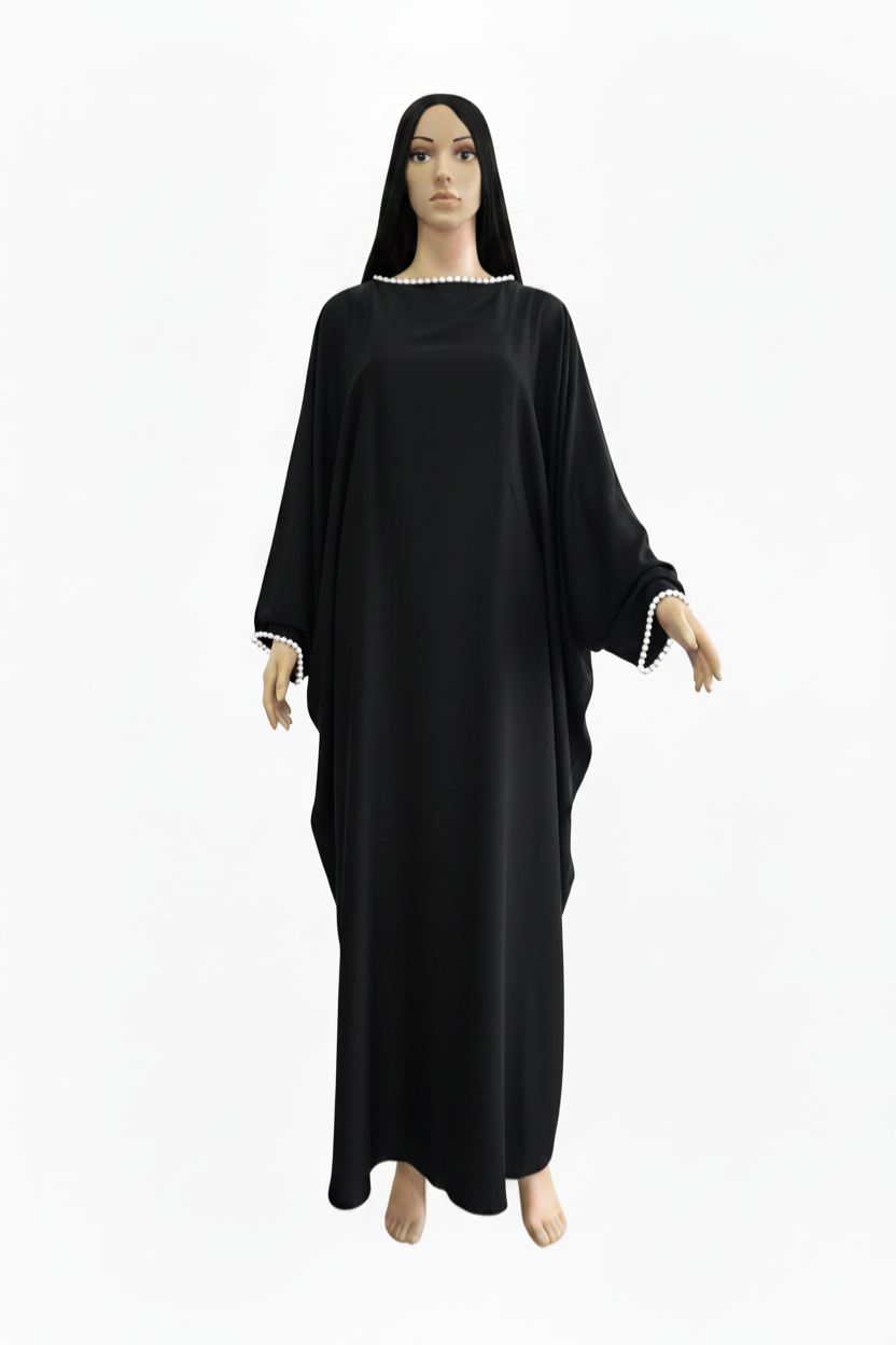 Pearl Butterfly Abaya