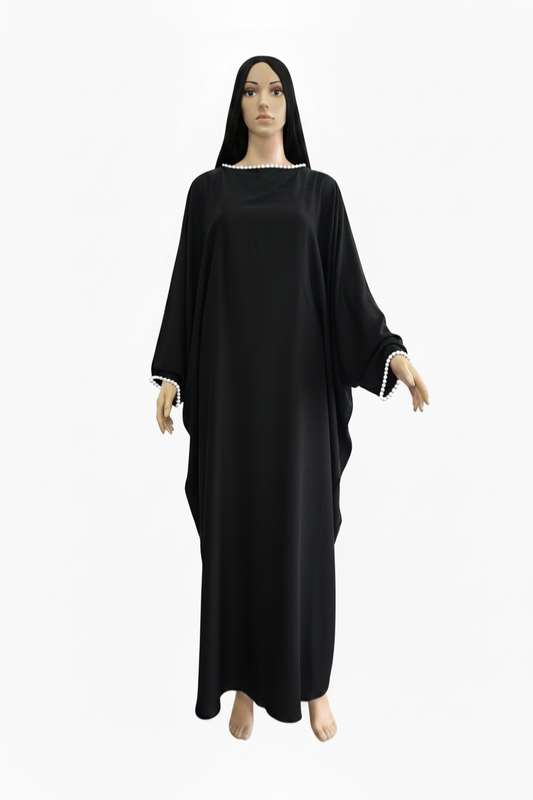 Pearl Butterfly Abaya