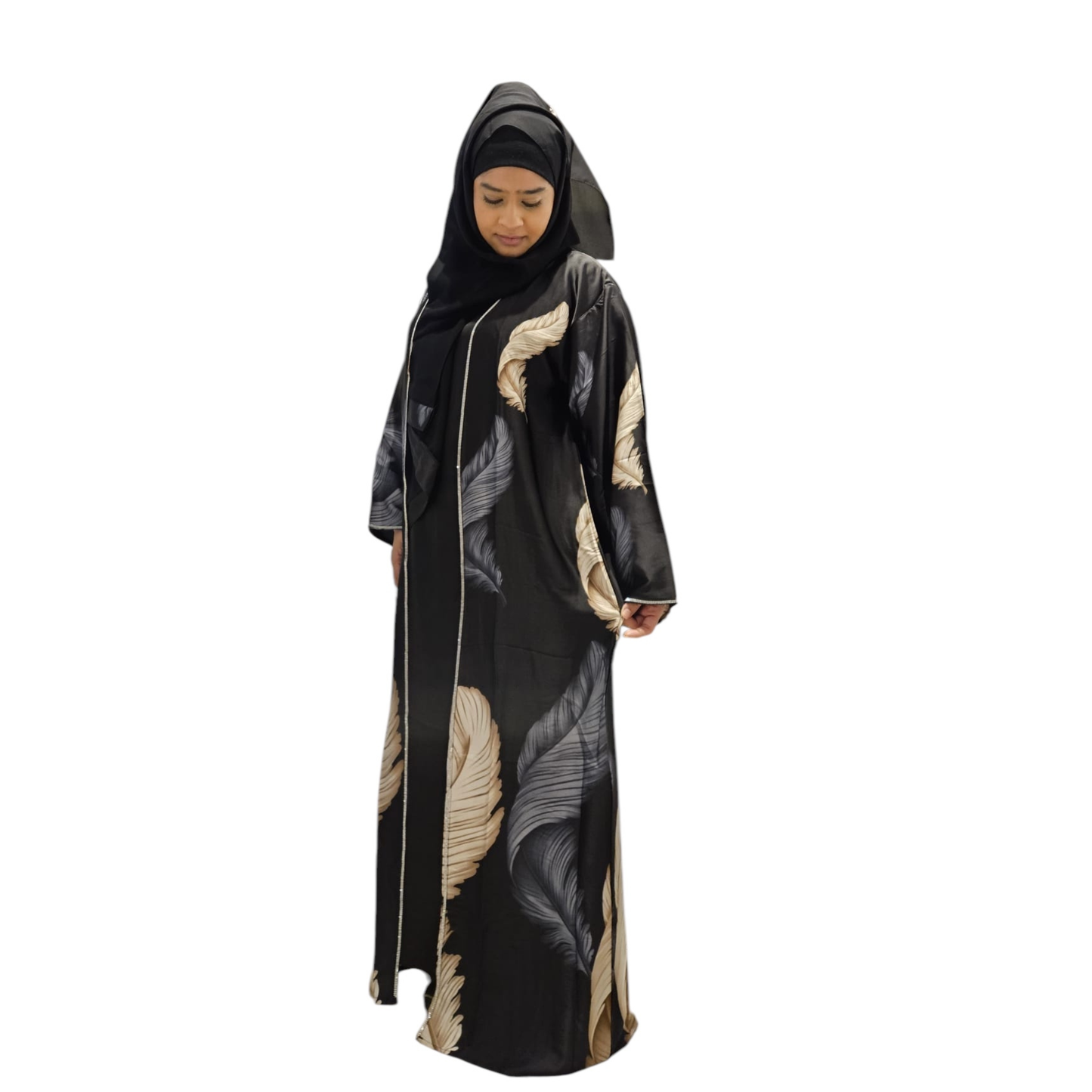 Feather Abaya