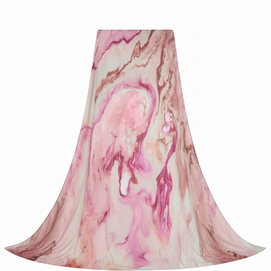 Rose Marble Modal Hijab