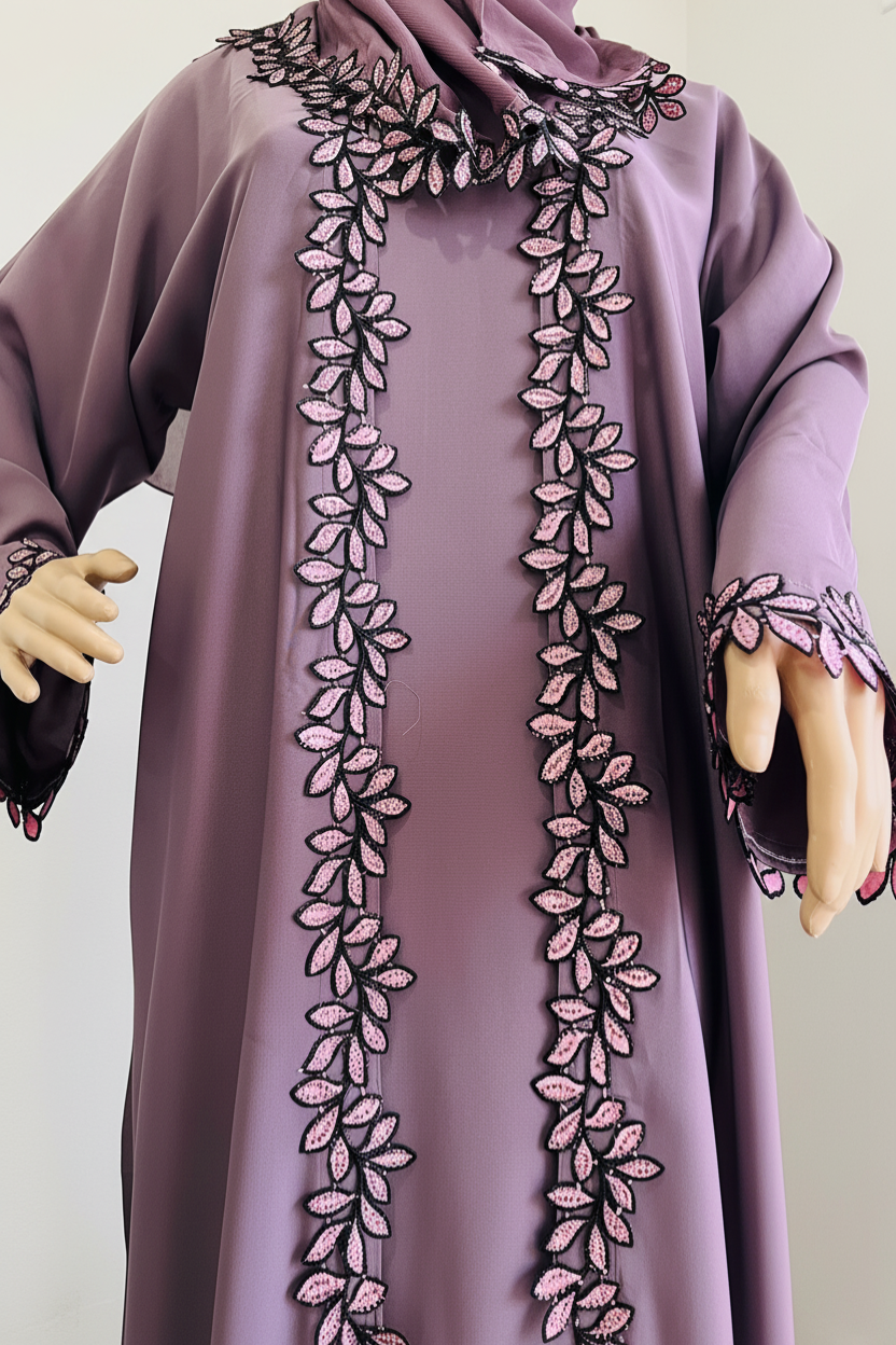 Sheila Lace Abaya