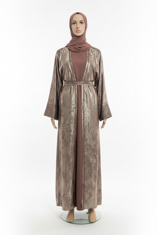Zenab Foil Abaya