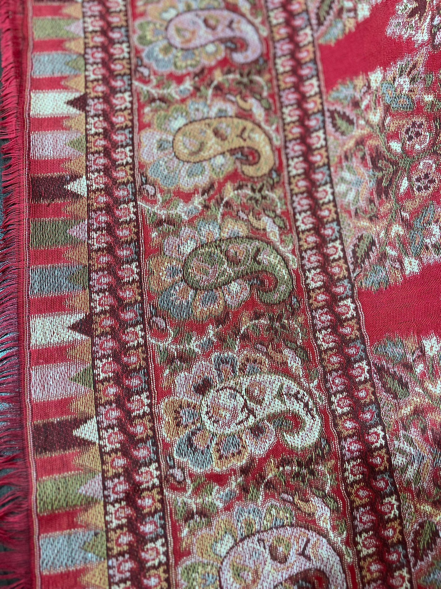 Damask Cashmere Shawl