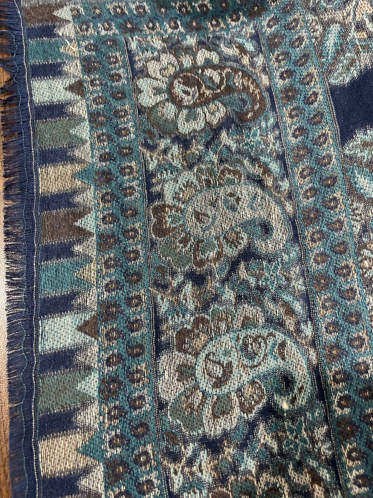 Damask Cashmere Shawl