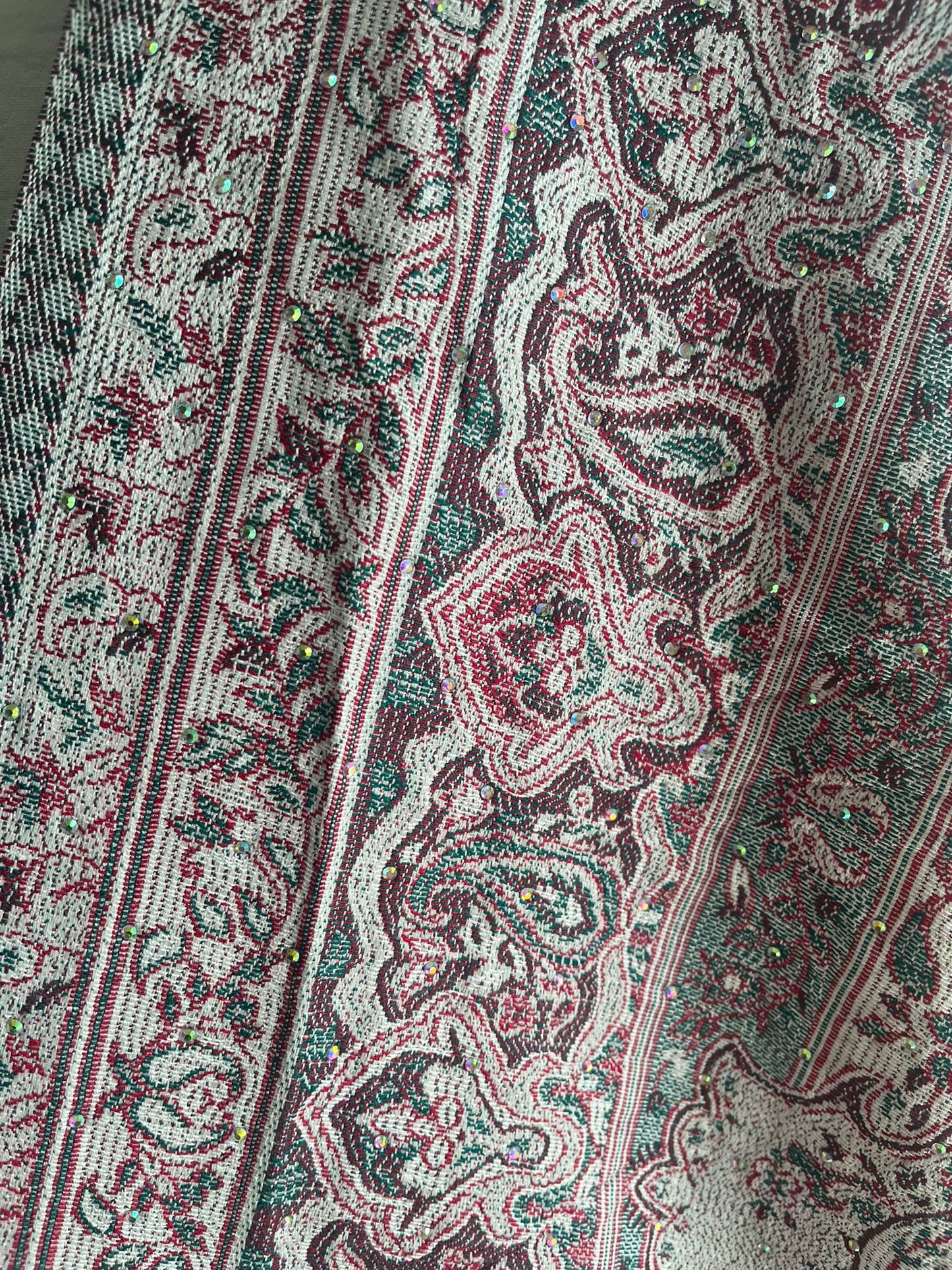 Pashmina Abaya With Stones