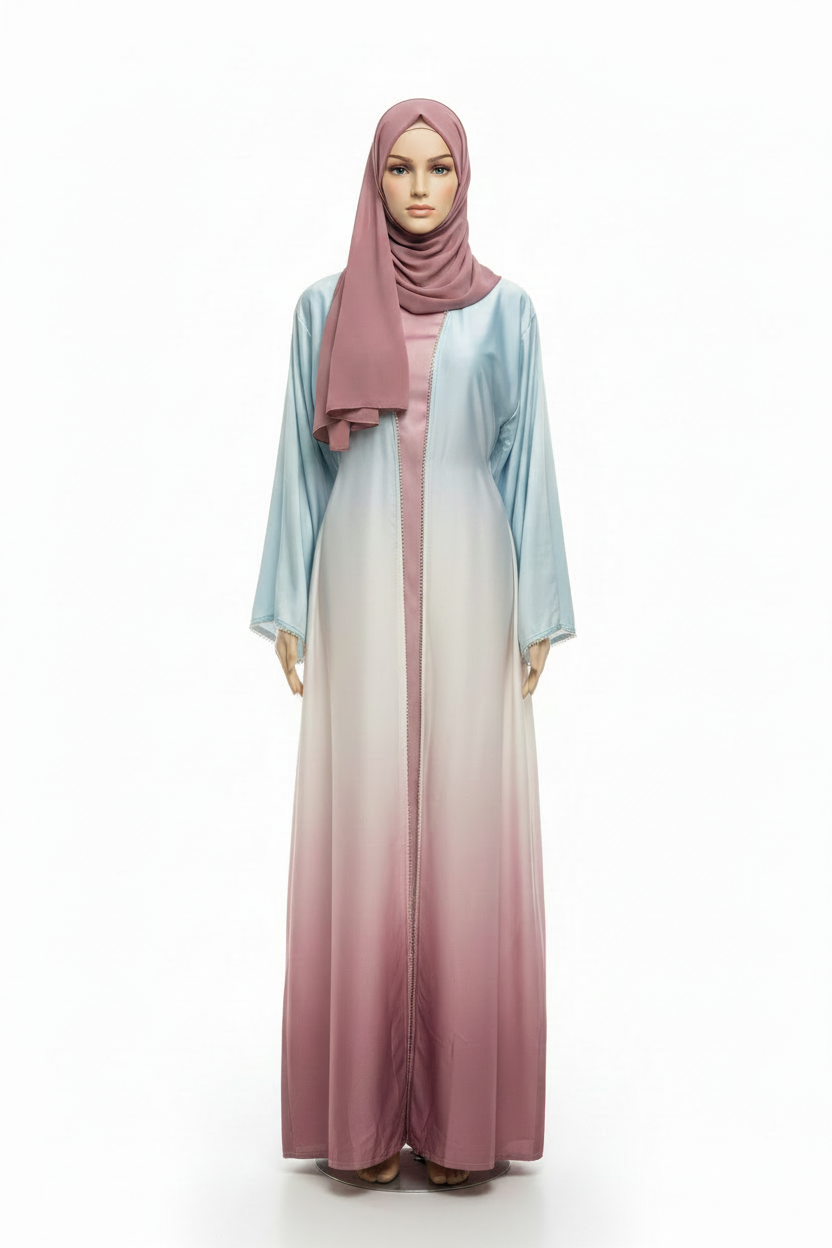 Abaya Styled Like Reference