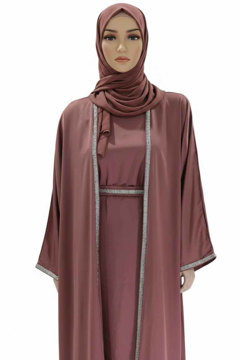 Lace Elegance Abaya
