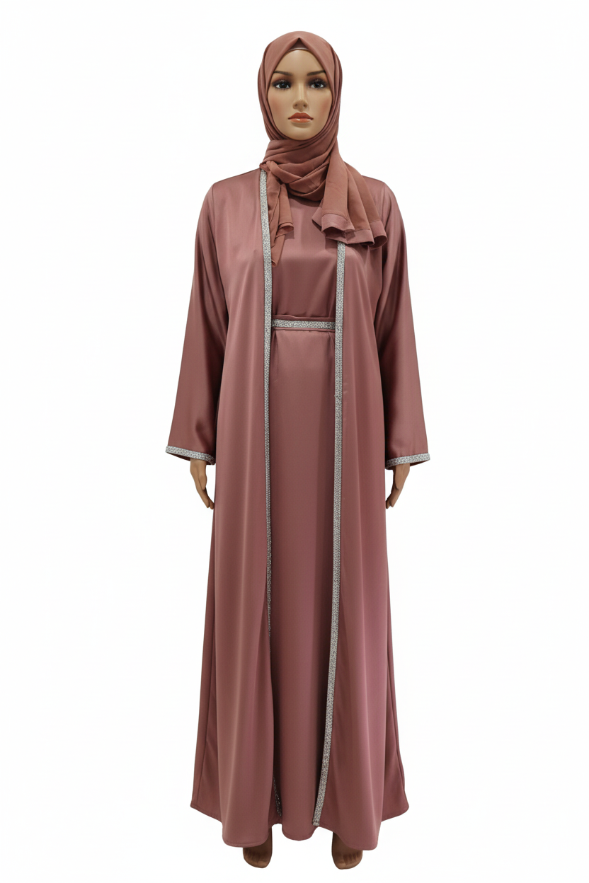 Lace Elegance Abaya