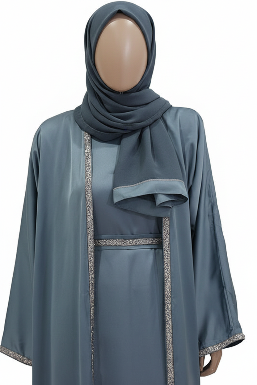 Lace Elegance Abaya