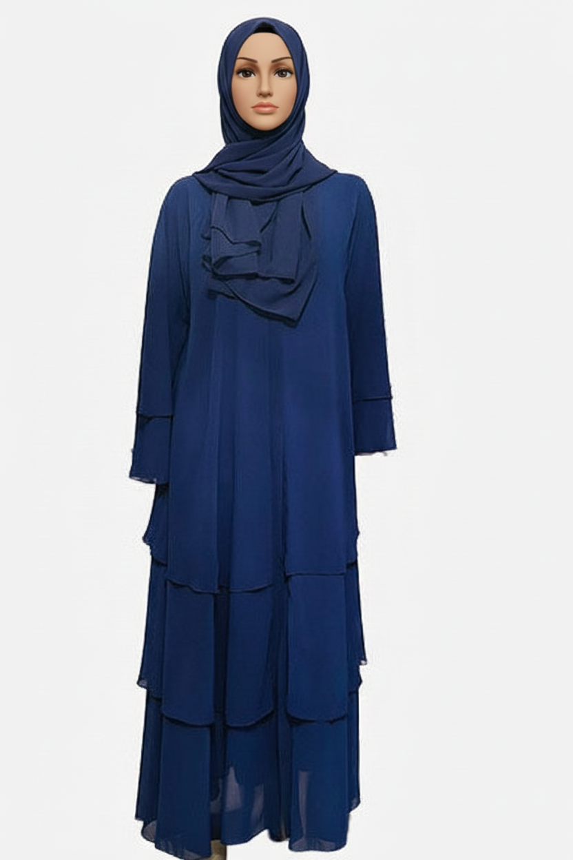 Ruffle Abaya