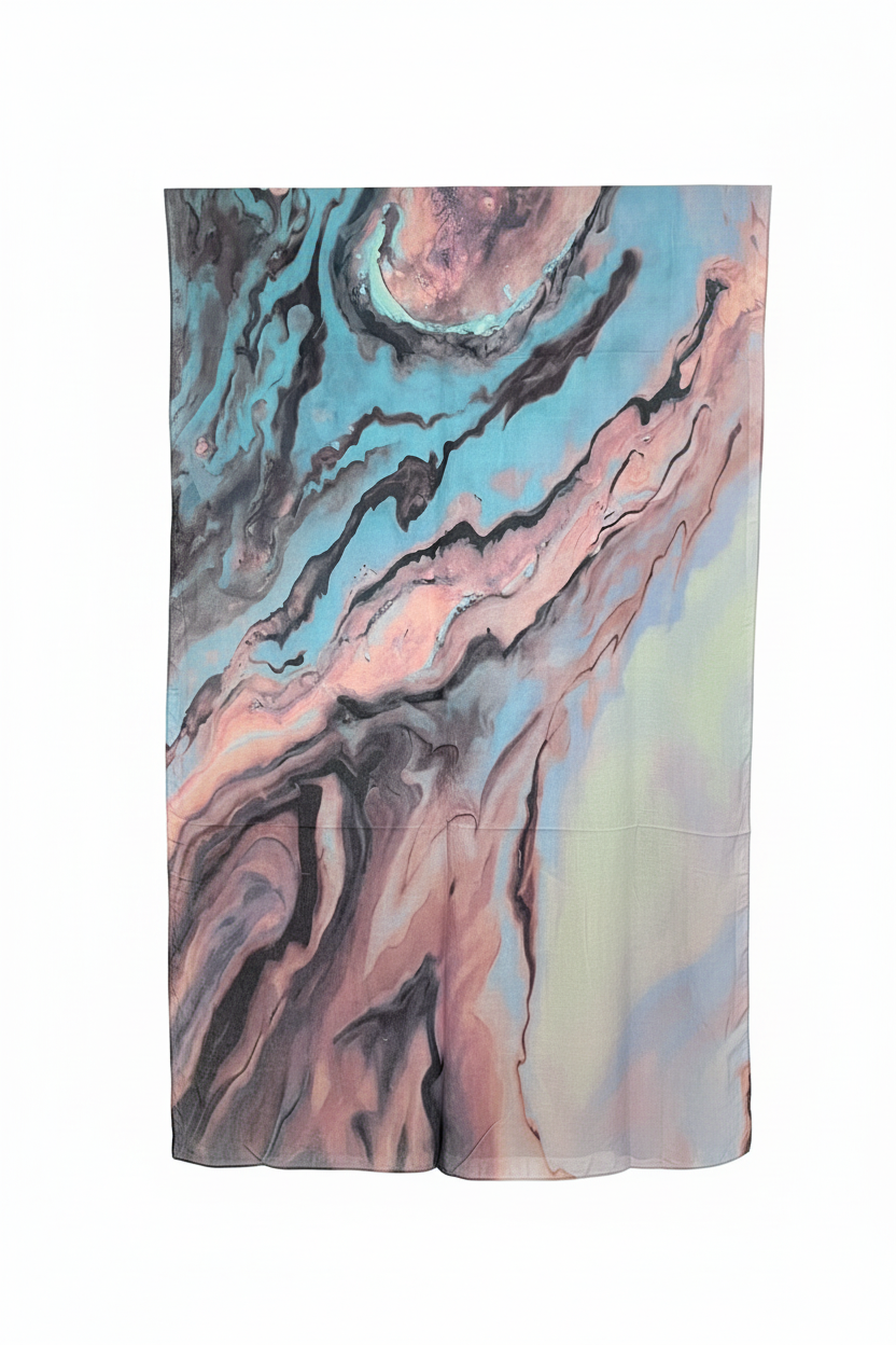 Pastel Marble Modal Hijab